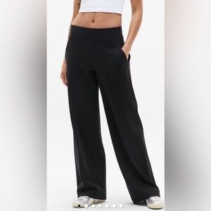 Athleta Venice Heathered Cargo Wide Leg Pants